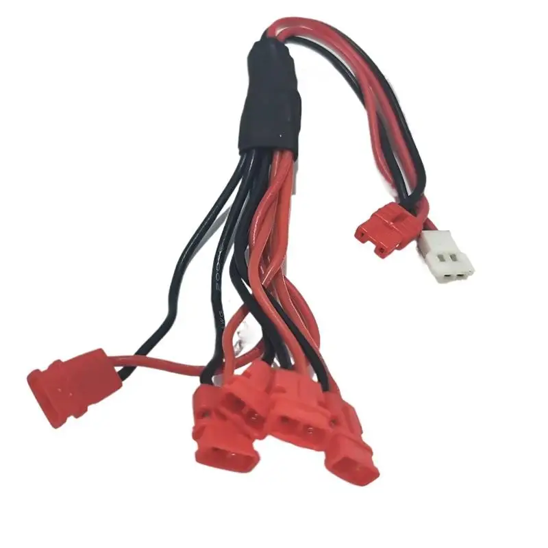 Charging Cable For XH4.0 Red Plug Lithium Battery RC Drone Battery Charger Line