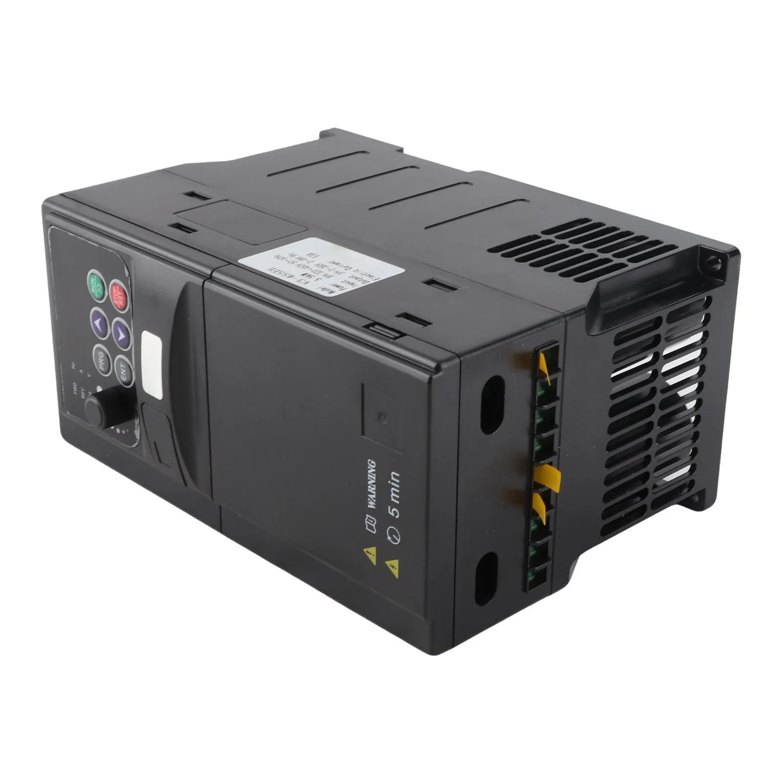 Frequency Inverter Flame Retardant ABS 0-380V Output Strong  Performance 3 Phase VFD Inverter for Engraving Machines