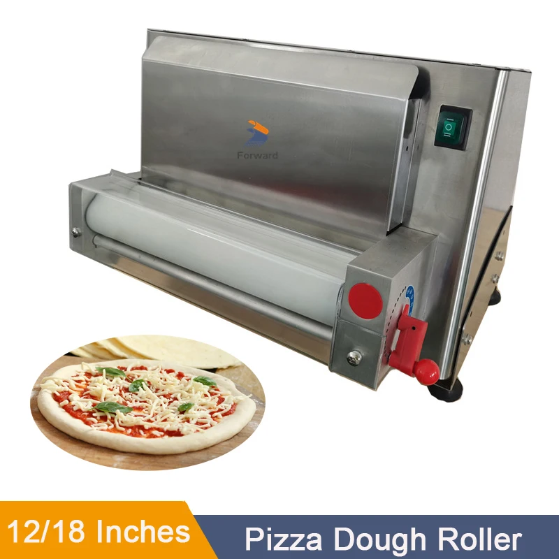 40cm Electric Pasta Machine Commercial Single Roller Dough Pressing Machine Automatic Pizza Dough Roller Dough Press Machine