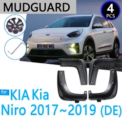 Mudguards fit for Kia Niro DE 2017 2018 2019 Car Accessories Mudflap Fender Auto Replacement Parts