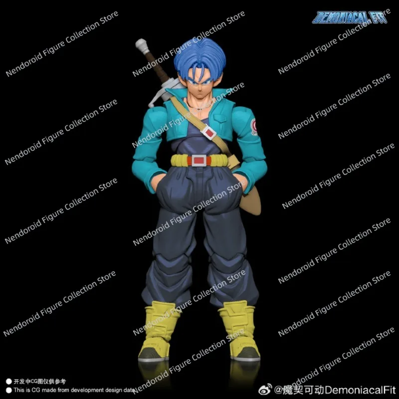 デーモンフィット ドラゴンボールZ S.H.Figuarts 超サイヤ人トランクス 明日の息子 時空を超えた競争 アクションフィギュア おもちゃ