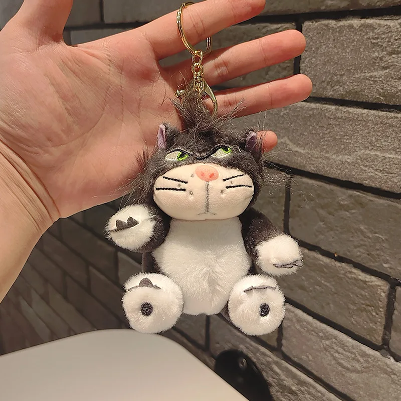 12CM Lucifer Plush Doll Pendant Cartoon Keychain Internet Celebrity Toy Birthday Gift Backpack Pendant