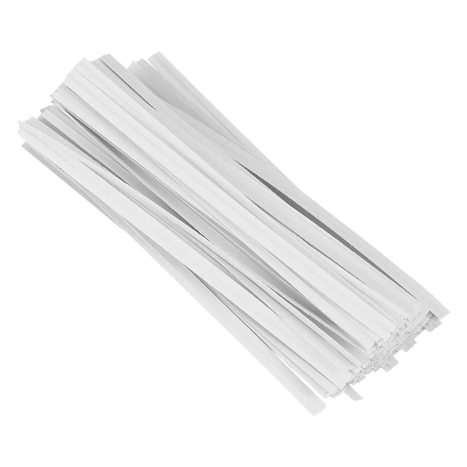 1000Pcs White Twist Ties Paper Bread Bag Ties 12Cm Food Sealing Wire Twist Tie Candy Bakery Sandwich Packaging Closure Reusable