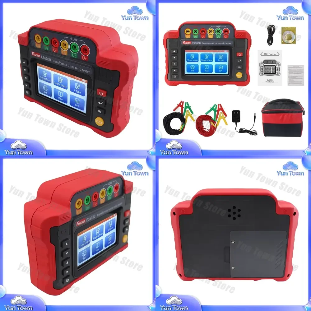 ES6030 TTR Tester for Motor Turns Ratio Tester Single Phase Transformer Turns Ratio Tester for Electrical Testing Equipment