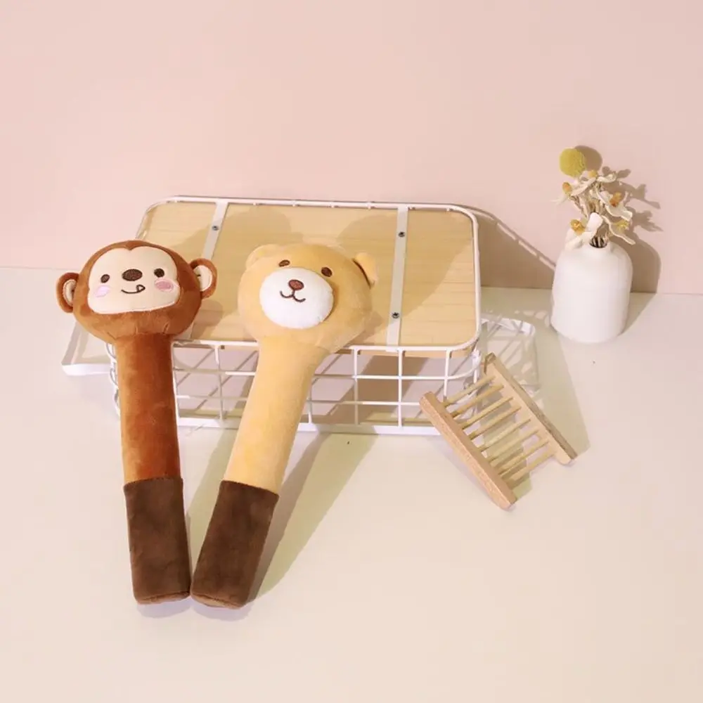 Scratch An Itch Soft Animal Massage Hammer Stick Massage Tool Relaxation Plush Meridian Slap Stick Hand-held Plush Back Beater