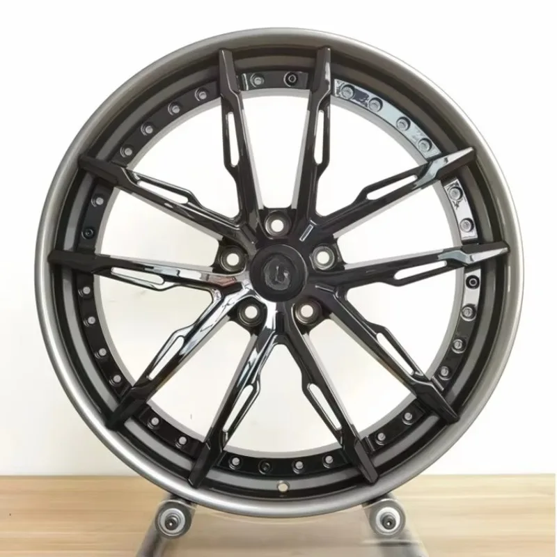 

New forged aluminum alloy wheels R21 | Two-piece high-performance automotive wheels | 17-22 inch