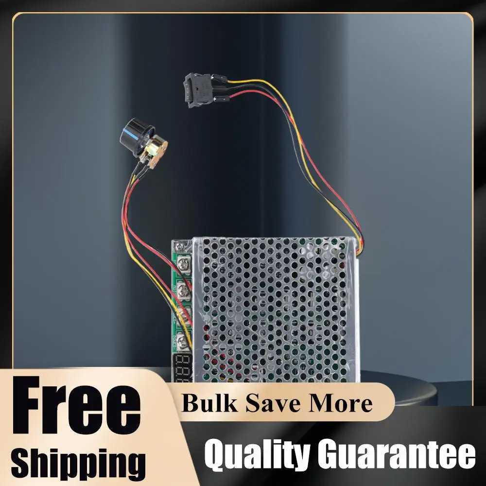 

Модуль контроллера привода двигателя постоянного тока, 10-55В, регулировка тока, контроллер скорости постоянного тока 100А, прямое/обратное вращение, электронные компоненты