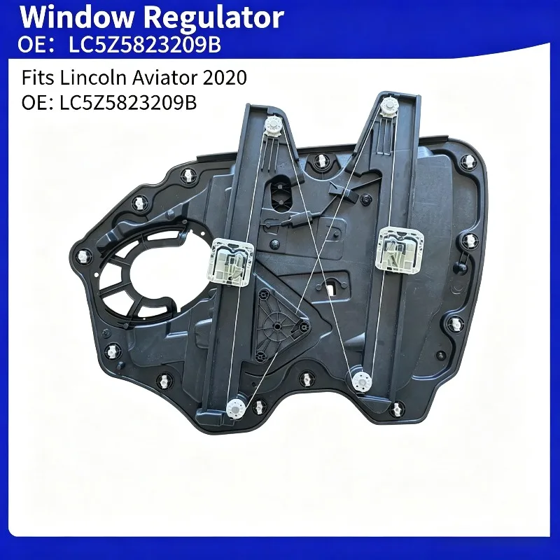 Power Window Regulator Assembly Compatible with Lincoln Aviator 2020 OELC5Z5823209B Car Door Glass Lifter Auto Replacement Parts