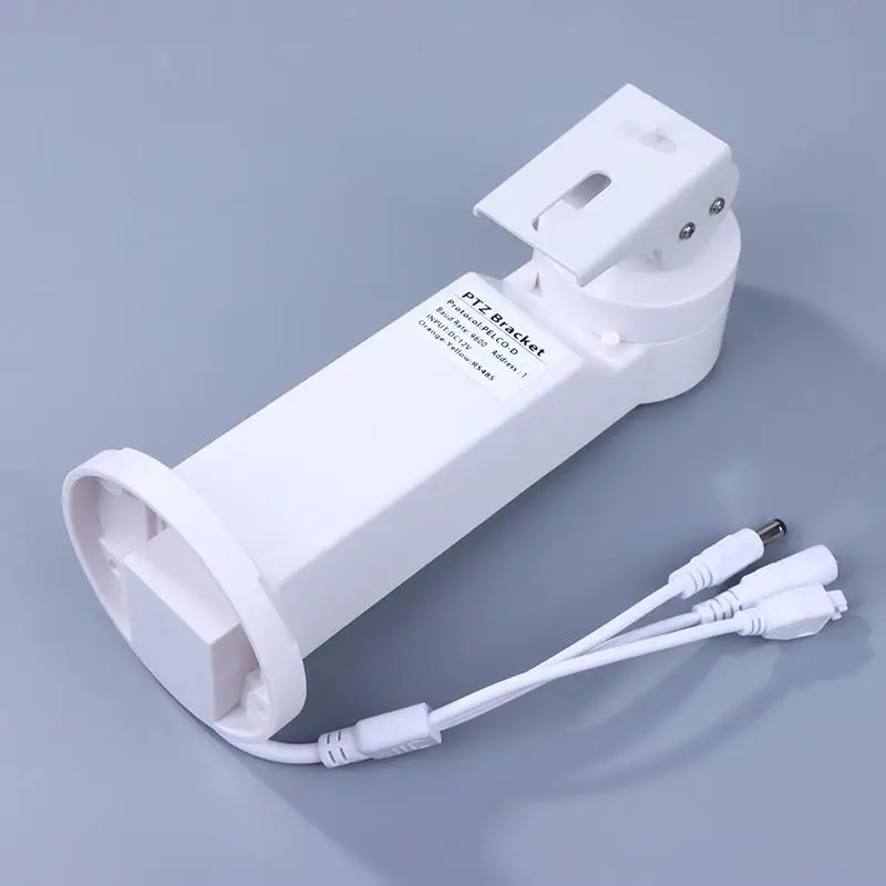 1Set P/T Bracket PTZ IP Camera 240° Horizontal Rotation 50° Vertical Waterproof Swivel Metal Bracket
