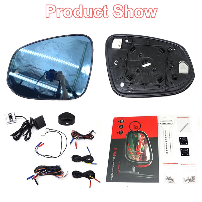 รถ BSD BSM BSA ด้านหลังกระจก Blind Spot Detection เปลี่ยน Lane Aided ALARM SENSOR สําหรับ Skoda Superb 2016 ถึง 2018 สมาร์ทรถระบบ