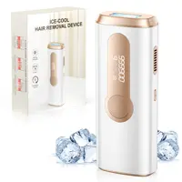 Dispositivo de depilación IPL con refrigeración por hielo, 3 en 1, indoloro, 16J, fotoepilador permanente para todo el cuerpo, tratamiento en casa para hombres y mujeres