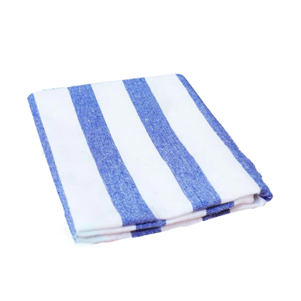 Tischset, Baumwolle stilvolle Western-Stil Atmosphäre Verbesserung blau Gingham Streifen muster