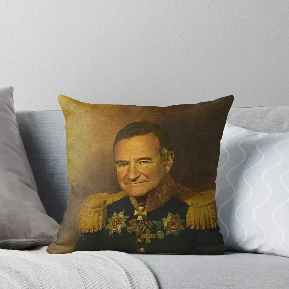 

Robin Williams - replaceface Throw Pillow Cushion Cover Set Decorative Sofa Cushion Christmas Cushion For Home pillow