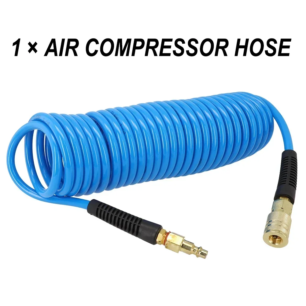 Air Compressor Hose Air Duster Hose Dust Blower Clean Nozzle Blower Spray Tool Kit For Pneumatic Tools Air Compression Pumps