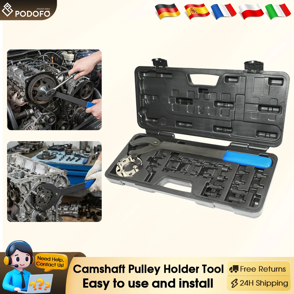 Stahlwille Podofo Camshaft Pulley Holder Tool Set for VW Audi T10172 T10554