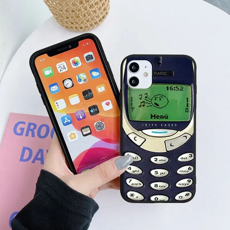 Funny Abstract Silicone Phone Case for IPhone 11 12 13 15 Pro Max Mini X XS MAX XR 7 8 14 Plus SE20 Soft Protection Covers Coque