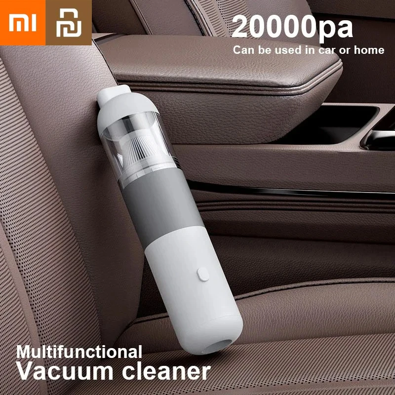 Xiaomi Car Vacuum Cleaner New 3 in1 Wireless Automobile Vacuum Cleaner Portable Robot Vacuum Cleaner Handheld Mini Dust Catcher