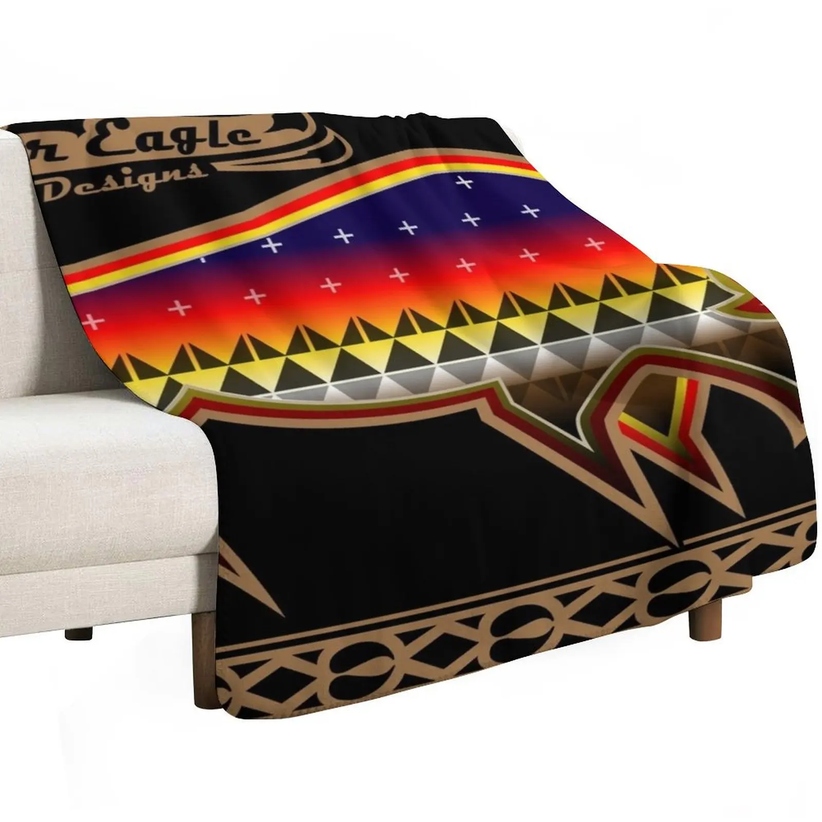Protecting the People Brown Buffalo Throw Blanket for babies Quilt Fashion Sofas Thermals For Travel Large Blankets
