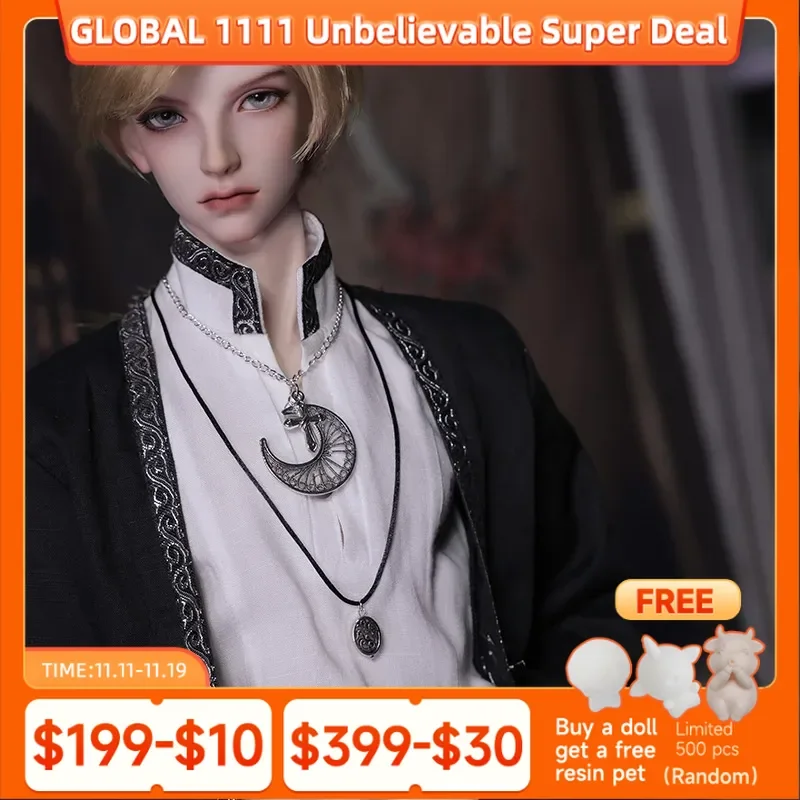 

Shuga Фея 1/3 Девин BJD кукла блондинка принц ID75 тело Национальный костюм благородный джентльмен мяч шарнирная кукла подарки