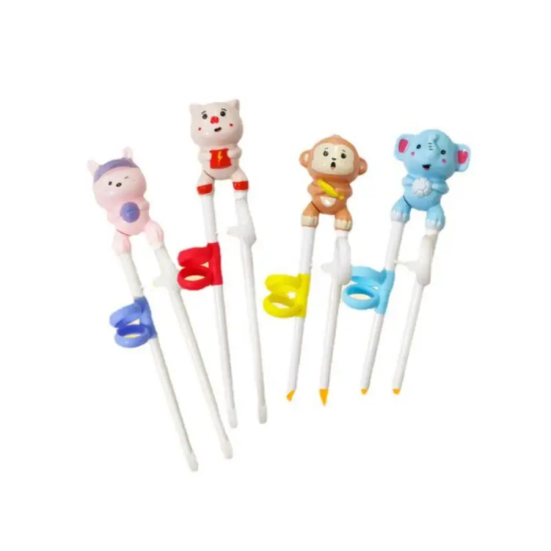 

Cute Cartoon Monkey Rabbit Elephant Learning Training Chopsticks for Kids Children Chinese Chopstick Beginner Learner