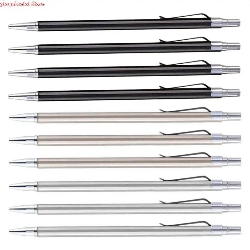 

E8BA 10pcs Рисование механические карандаши для студентов, написание рисунка составления чертежа