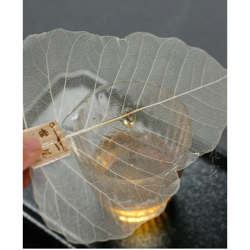 Reusable Leaves Shape Kung Fu Tea Filter Personality Creative Bodhi Leaf Fine Mesh Tea Strainer Tea Ceremony Accessory