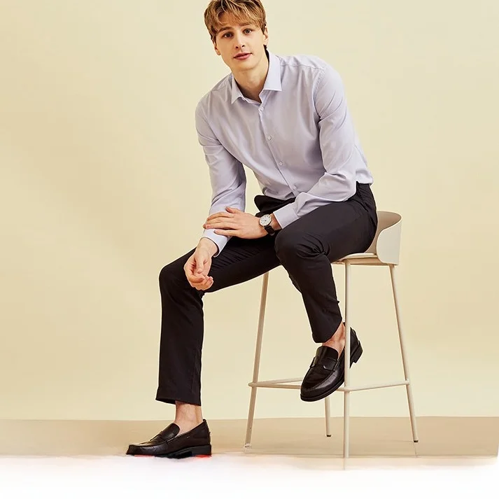 

Ele Low-profile Korean Single Golf Pants High-end Lightweight Comfortable Spring Summer Men Breathable Commuter Busin ...