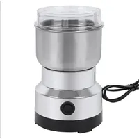 400W Stainless Electric Grinder Baby Food Pulverizer Coffee Beans Mill Grinder  Fast Grinding Multifunction Smash Machine