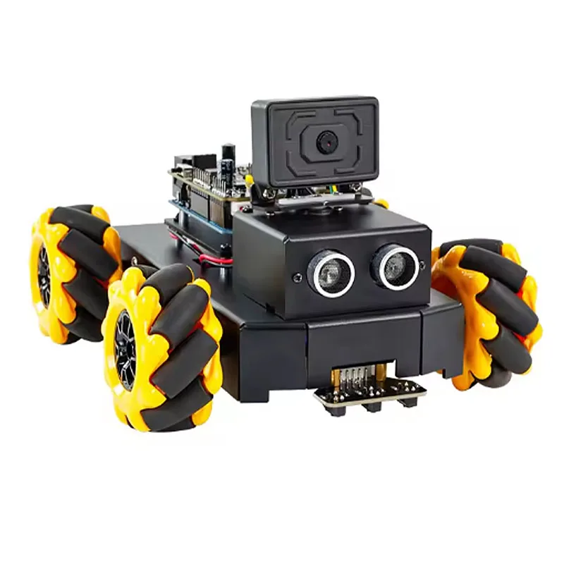 

omnidirectional movement Roboduino V2 mental robot car with real-time video transmission function based on U-N-O R3