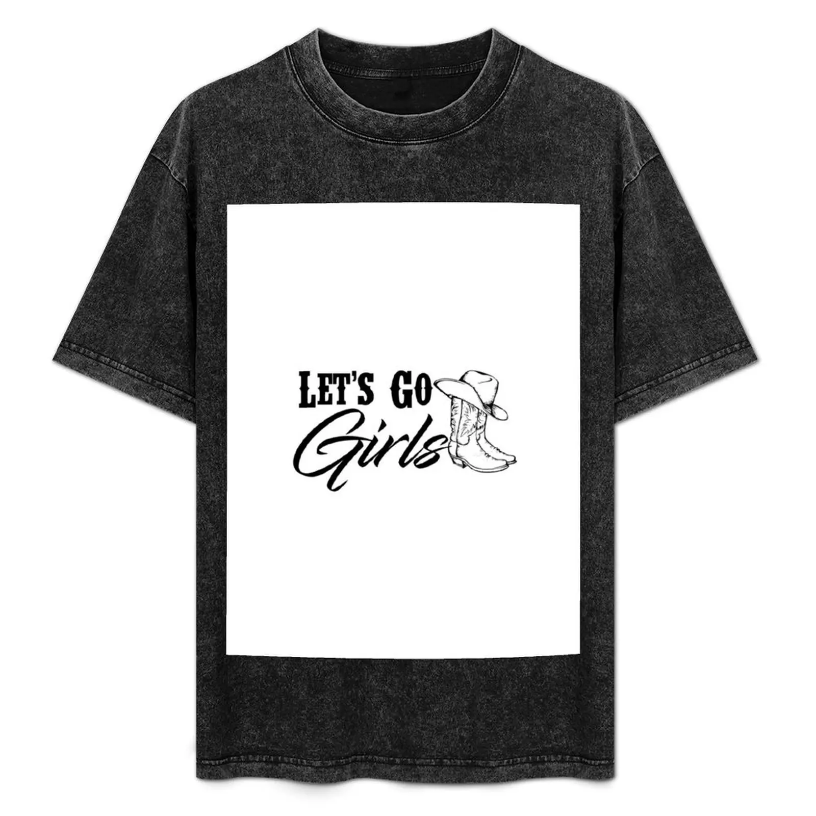 Let_s Go Girls Fitted Scoop T-Shirt street wear custom shirt plain t shirts men