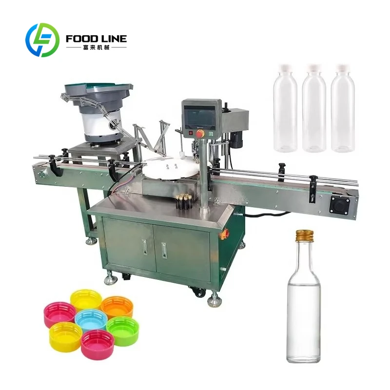 Customized High Quality Automatic Capping Machine Perfume Bottle Capping Equipment Stable Performance