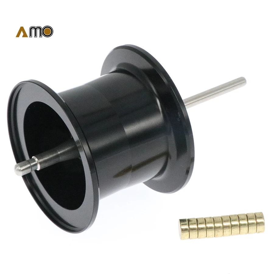 Amo diy軽量フィッシングリールスプールアルミニウム合金スプール