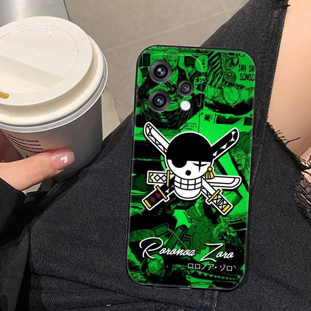 Phone Case For OPPO RENO 15 15F 14 14F 13 13F 12 11 11F 10 8T 8 7 6 5 4 4F LITE Pro Plus TPU Shell Cover Luffys Zorro ACE Sanji