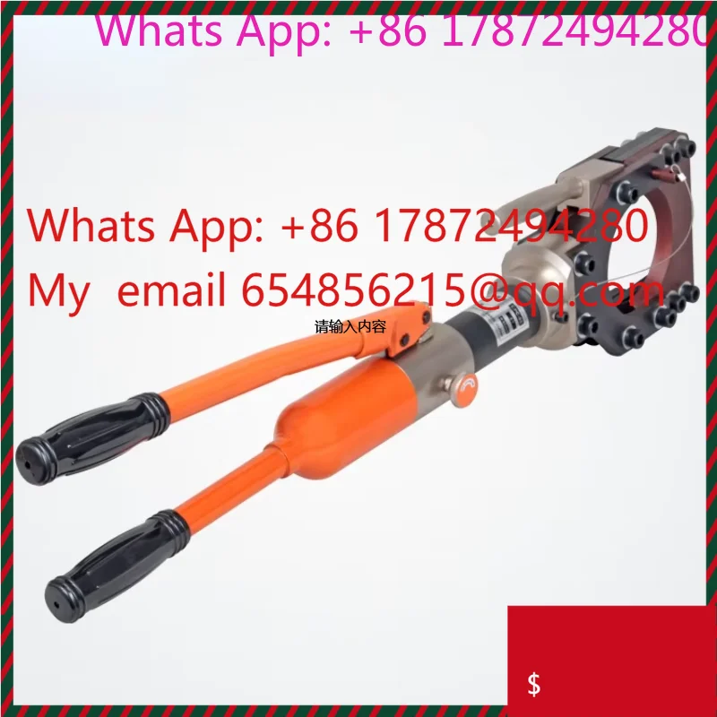 CPC-85 Max Diameter 85 mm Hydraulic Cable Cutting Machine for Cu Al Armored Cable