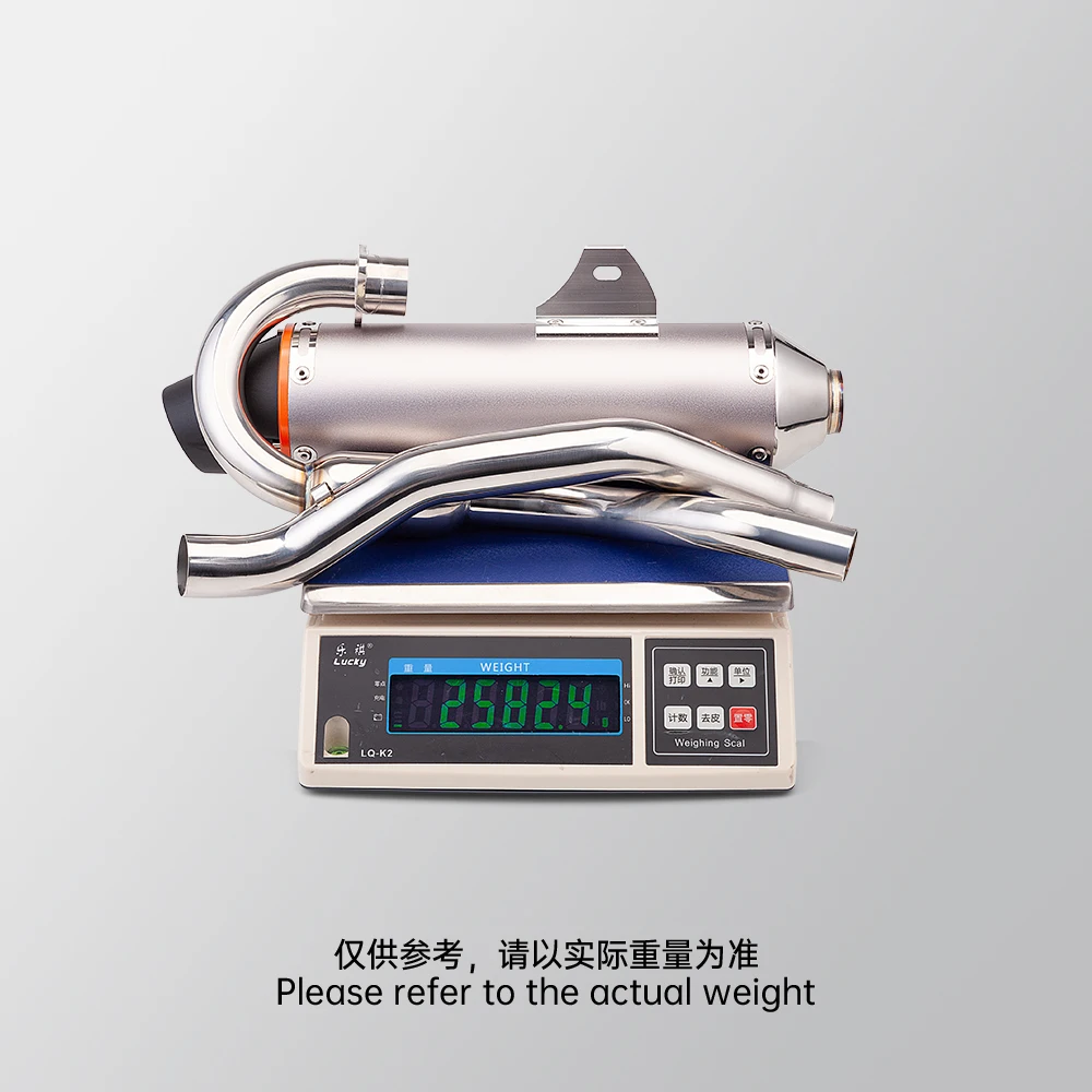 Motocross Exhaust Muffler Dirt Bike Tube Full System Front Linkage Complete System for CRF150 CRF230 CRF150F CRF230F