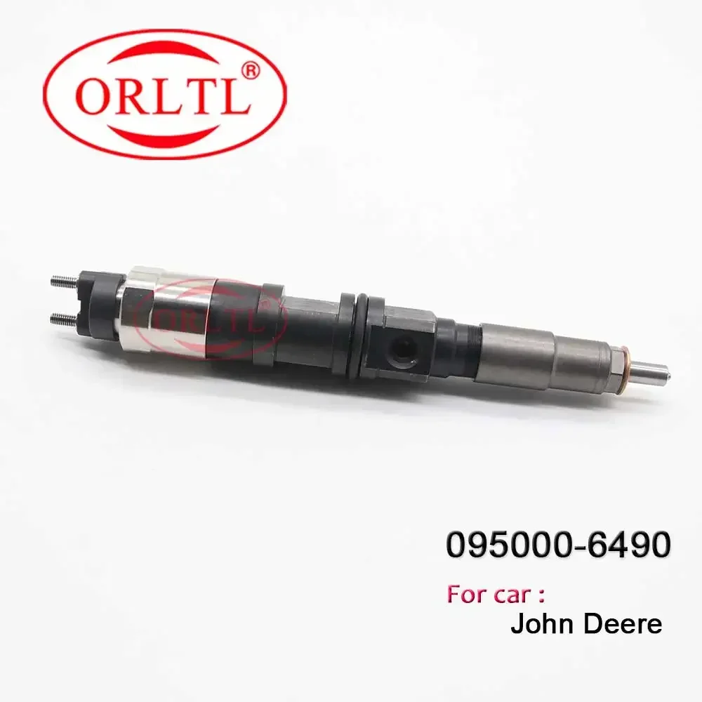 6491 Diesel Fuel Injector OEM RE529118 RE524382 095000-6490 095000-6491 6490 for JOHN DEERE D7430 Engine 6068HL482