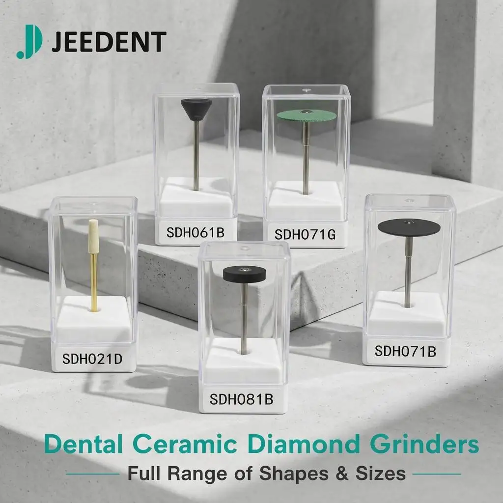 Diamond Impregnated Dental Bur Coarse Fine for Zirconia Porcelain Emax HP 2.35mm High Efficiency Lab Grinding Tool