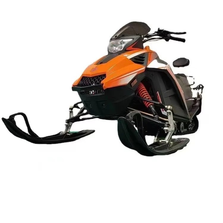 Original Popular 200cc 4-stroke Fuel Snowmobile 45km/h Off-road Snowmobile for Adults