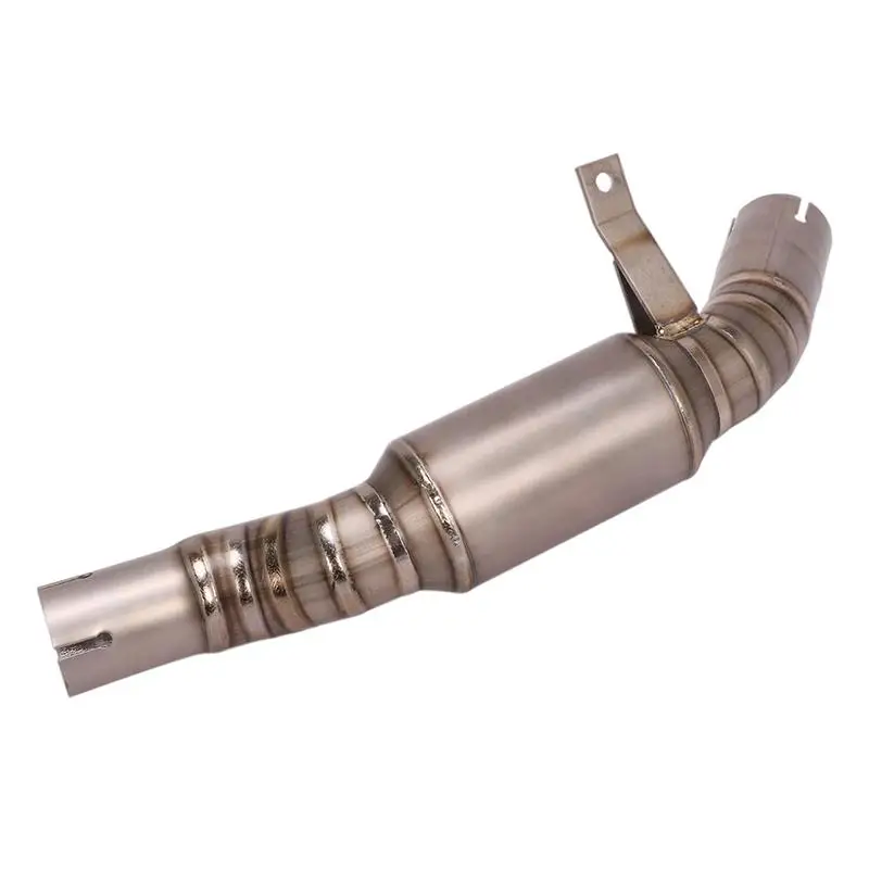 For Benelli Leoncino 500 Motorcycle Exhaust Pipe Mid Link Pipe Connect Original Pipe Slip On Titanium Alloy