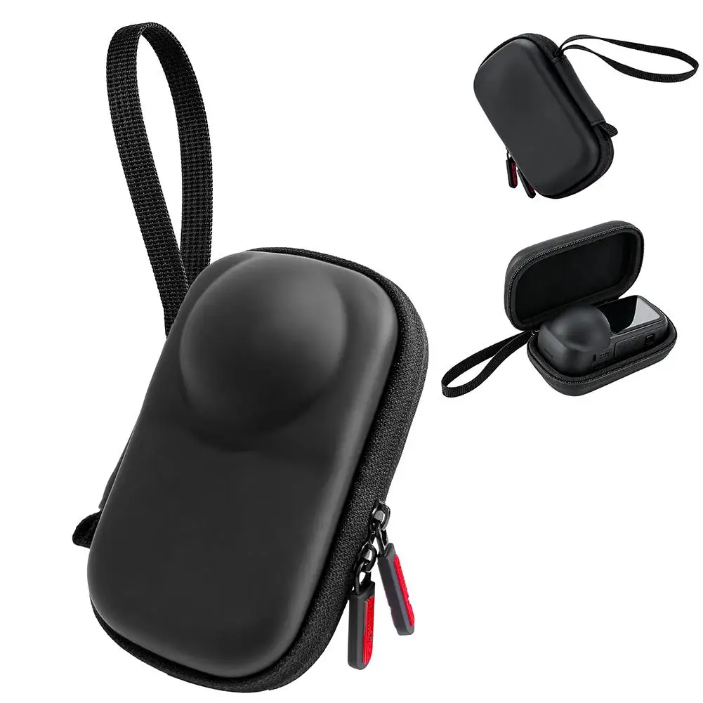Carrying Case for Insta360 X6 PU Waterproof Storage Bag Shockproof Camera Protection Box Portable Travel Pouch