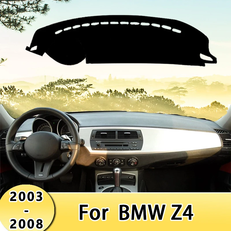

Car Dashboard Cover Sun Shade Mats Avoid Light Pads Instrument Panel Protective Carpets For BMW Z4 2003-2008 2004 2005 2006
