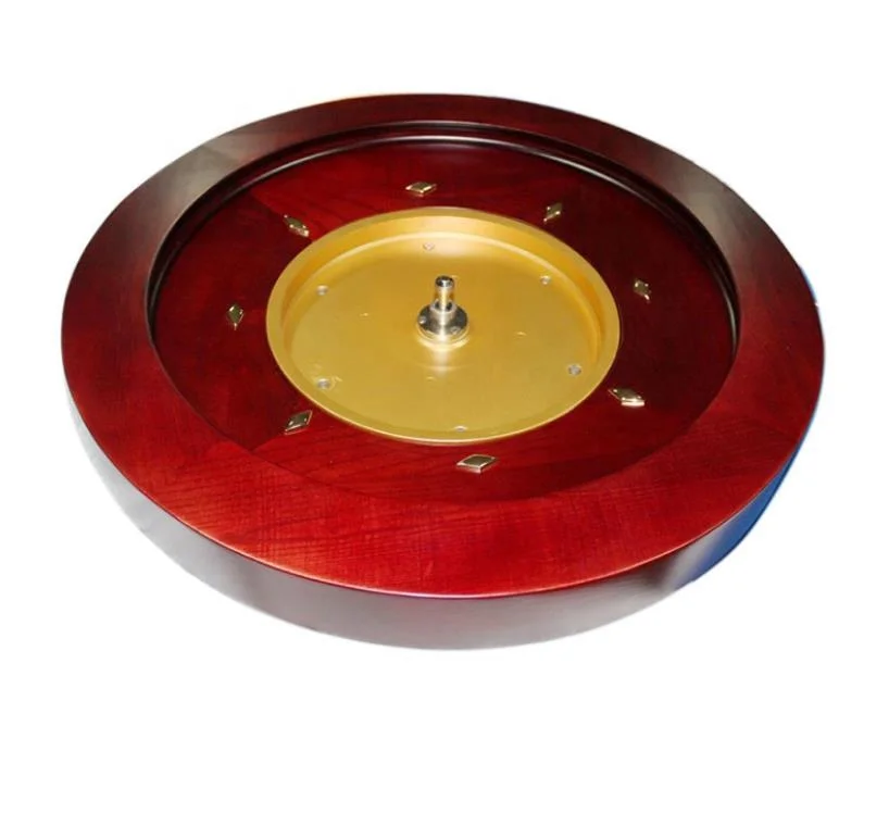 18인치 룰렛 휠 단단한 나무 카지노 룰렛 휠 음주 도박용