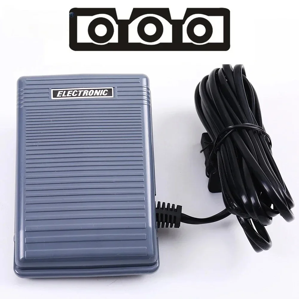 Pedal de máquina de costura, interruptor powercord, controlador de velocidade, acessórios de motor, controle elétrico para brother singer, peça