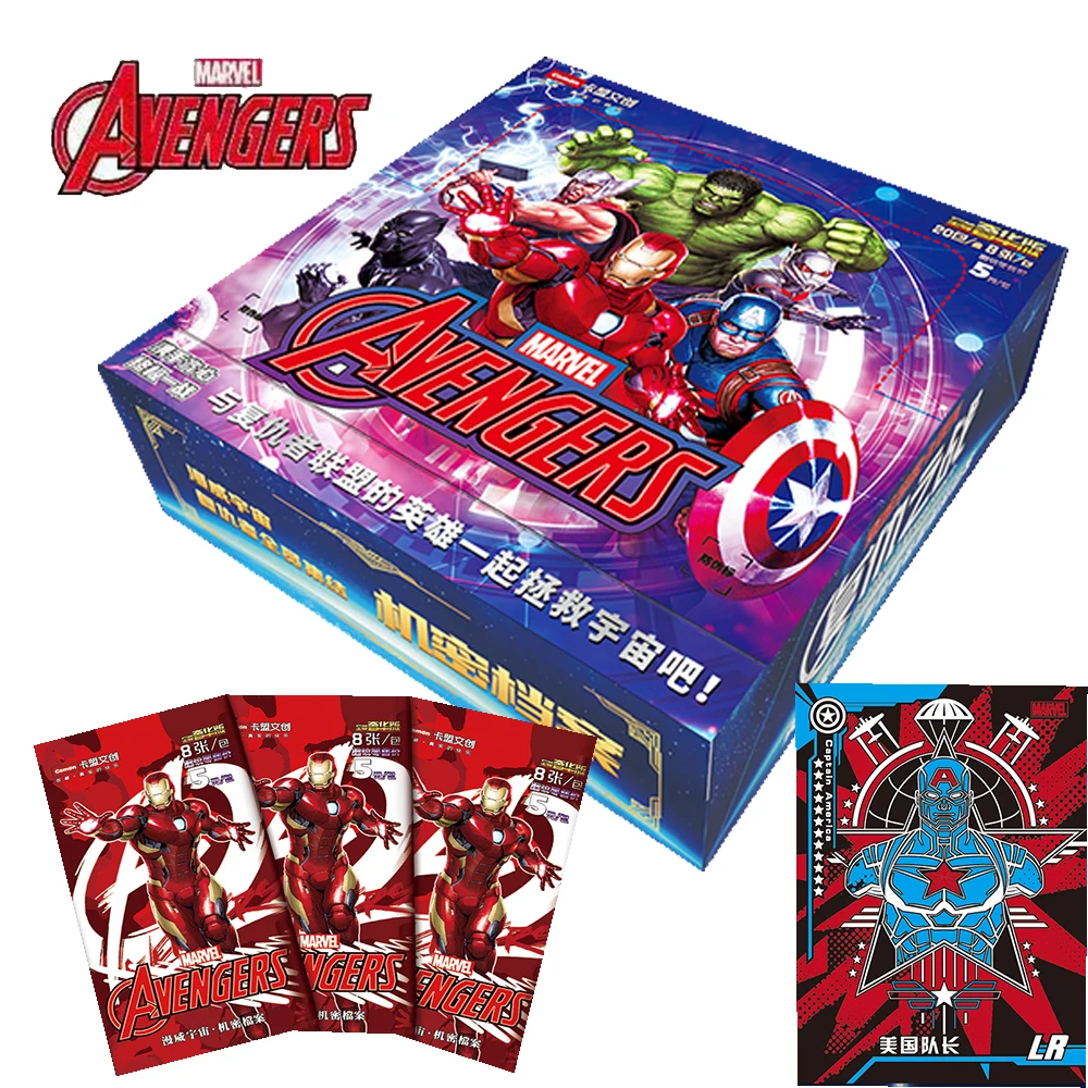 

Genuine Marvel Cards Collection for Children Super Luxury Edition Rare Limited Multiple Styles Flash SR Cards Toy Friend Gifts