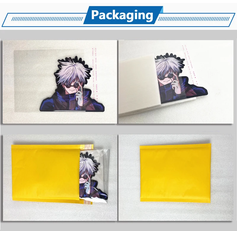 Mix Whloesale Anime Motion Sticker Waterproof Decals --(Remarks Style Number and Quantity) --