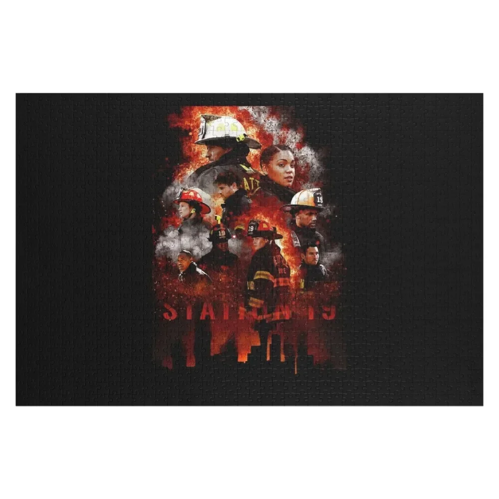 

Station 19 Ashes & Embers Jigsaw Puzzle Custom Wood Personalised Jigsaw Puzzle