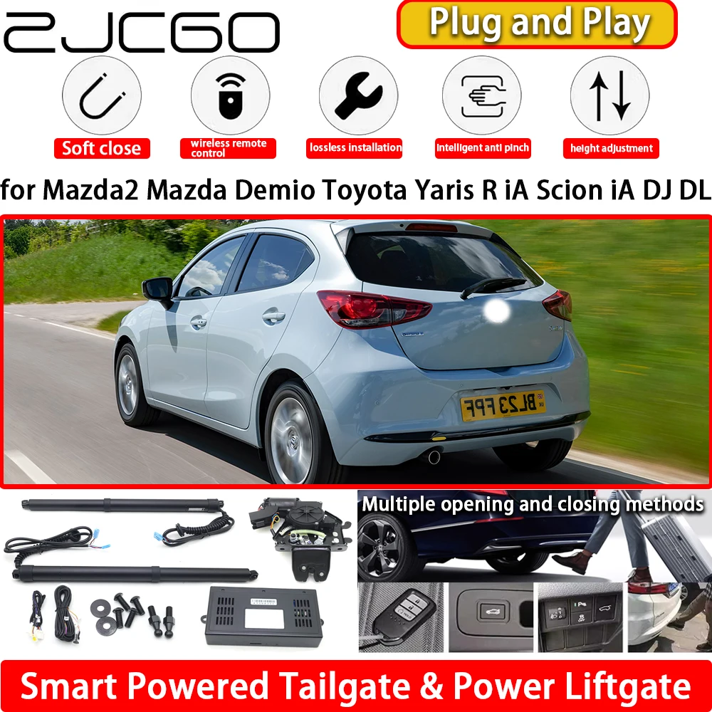 for Mazda2 Mazda Demio Toyota Yaris R iA Scion iA DJ DL Automatic Electric Powered Tailgate Power Liftgate Tail Gate Lift Kit