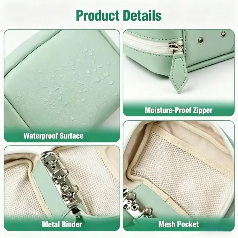 7/14PCS BPA-Free Weekly Pill Organizer Waterproof Color Coded Medicine Pouch Set Zipper Design Reusable Medicine Storage Case