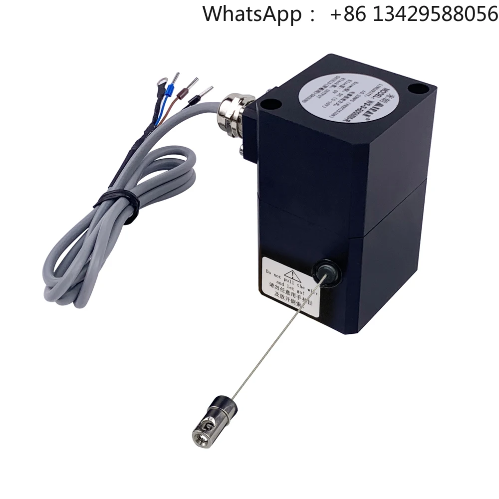 

MIRAN WS-S-500mm-R High Precision Pull Rope Linear Sensor at Multiple Angles Wire Rope Potentiometer Encoder