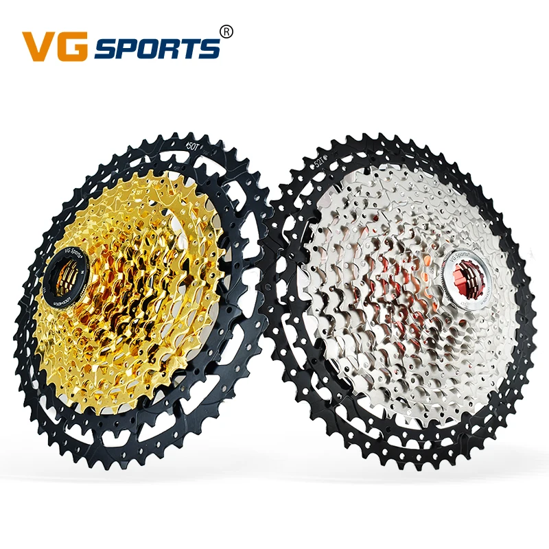 VG Sports 12 Speed Cassette MTB Bike Cassette 11-52T Ultralight Aluminum Alloy Bracket Sprocket Bicycle bike Freewheel 50T 52T